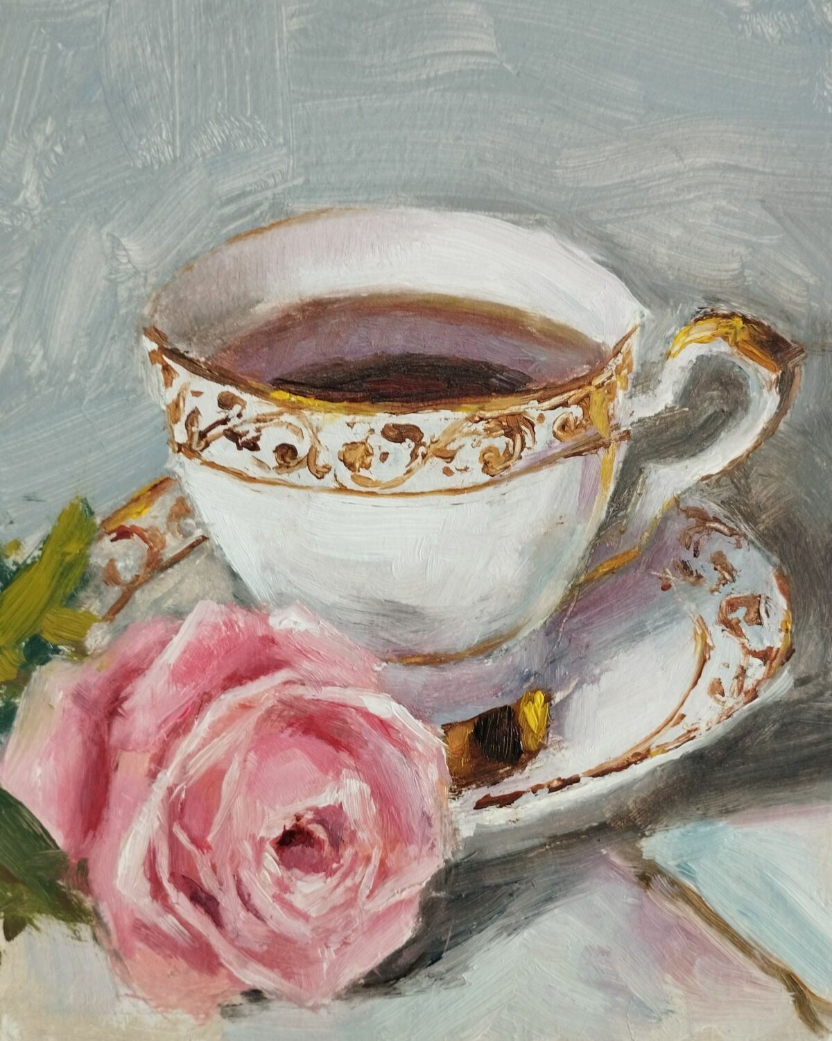 TEA AND ROSE BY PAUL STRYDOM - Art Gallery SW Ltd