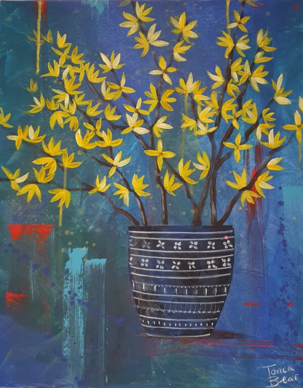 FORSYTHIA BY TONIA BEAR